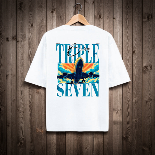 Triple Seven Unisex Oversized Classic T-Shirt