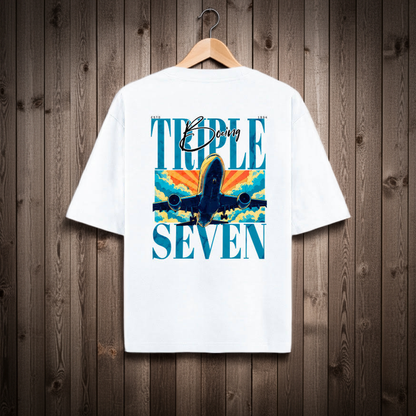 Triple Seven Unisex Oversized Classic T-Shirt
